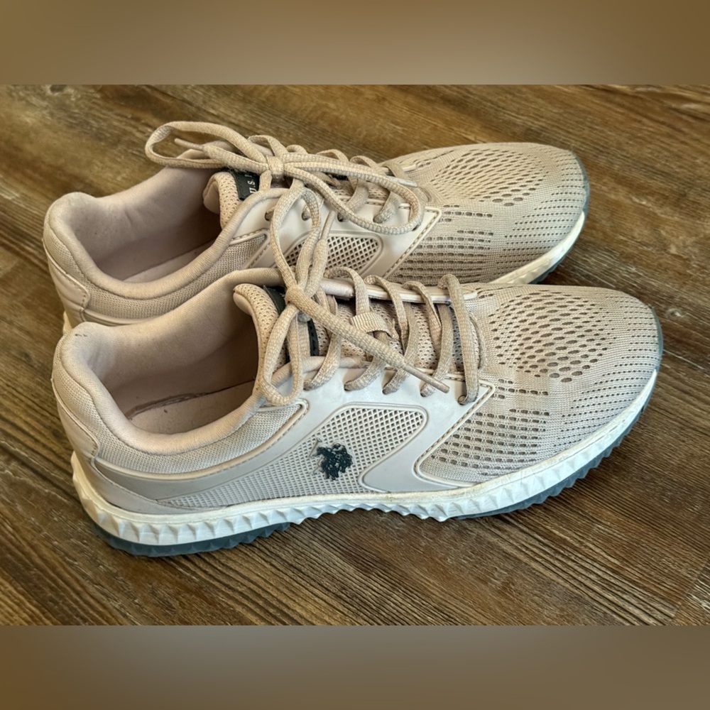 U.S. Polo Assn. Women's Tan Athletic Shoes